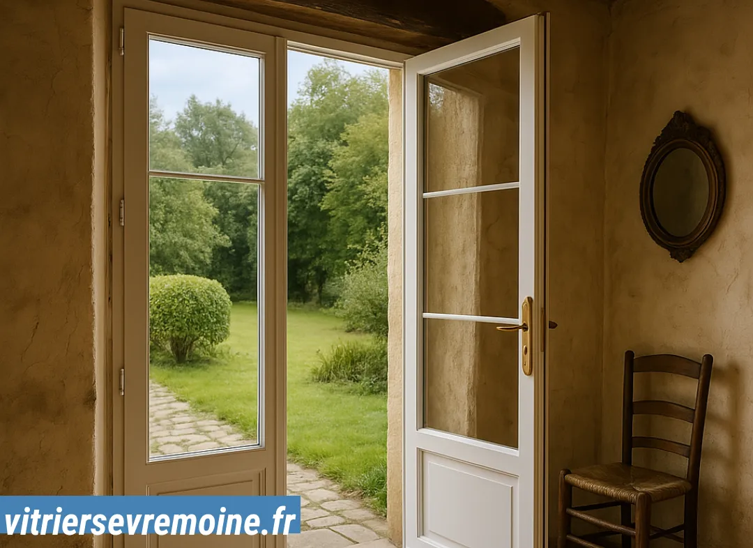 Installation de fenêtre en PVC Sèvremoine