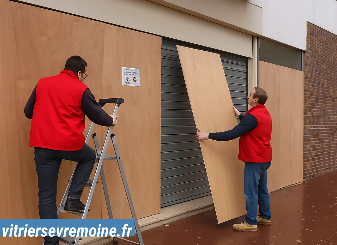 Mise en sécurité fermeture provisoire Sèvremoine